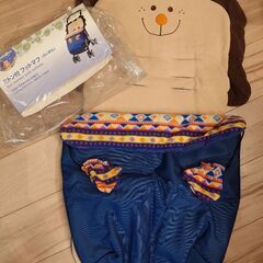 ベビーカー用　ミトン付フットマフの画像