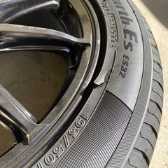 5本Gスピード＋ブルーアースES32 195/50R16 アクア　の画像