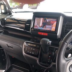 値下げしました。ホンダN-BOX カスタムGターボSSパッケージ4WD  7万キロ台　オートクルーズ、両席シートヒーター付きの画像