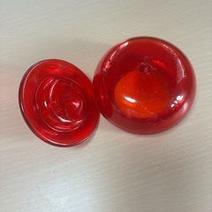 琉球ガラス 小物入れ 飴玉入れ 飾りの画像