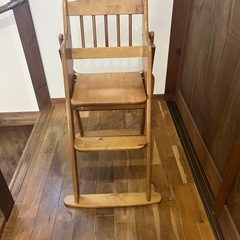 澤田木工所　ハイチェアの画像