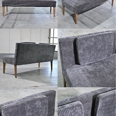 ★CRASH GATE 10万「BARREL/バレル」高級2人掛けベンチソファ★の画像