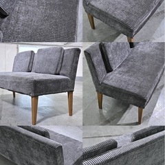 ★CRASH GATE 10万「BARREL/バレル」高級2人掛けベンチソファ★の画像