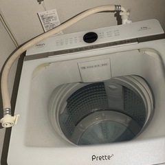 受け渡し決まりました、洗濯機の画像