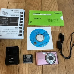 Panasonic LUMIX DMC-FS6 デジタルカメラ ピンク 正常動作確認済　の画像