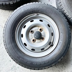 ダイハツ　純正ホイール付タイヤ4本セットの画像