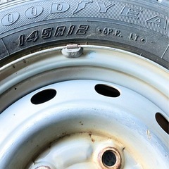 ダイハツ　純正ホイール付タイヤ4本セットの画像