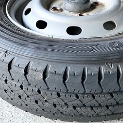ダイハツ　純正ホイール付タイヤ4本セットの画像