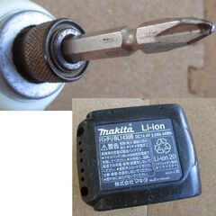 マキタ TD136D【軸ブレ】充電式インパクトドライバ 14.4V 3.0Ah付き 札幌市北区屯田の画像