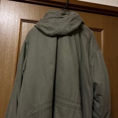 メンズ　フード付き コートの画像