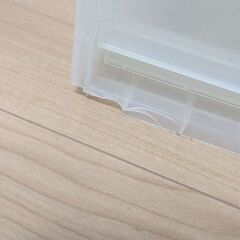 無印　ポリプロピレン　収納ストッカー　2段の画像