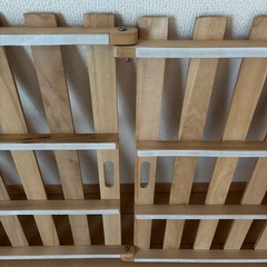 スノコ　すのこベッド　布団用すのこ　ダブル用片方の画像