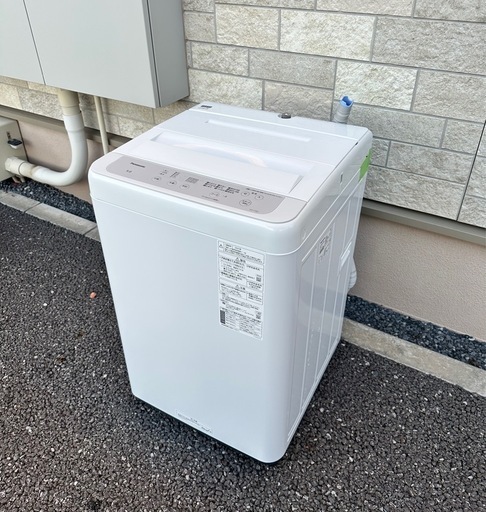 ◇ドリーム尼崎1号館◇【ジモティー割引対象商品】Panasonic 5kg洗濯機NA-F5B3 2025年製 引取】2025年製！Panasonic 洗濯機 5kg NA- F5B3☆動作確認済み
