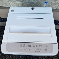【引取】2025年製！Panasonic 洗濯機 5kg NA- F5B3★動作確認済み★の画像