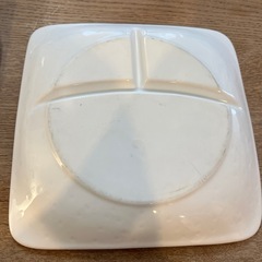 真っ白なランチプレート　2枚セット の画像