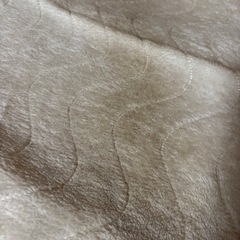 二層オシャレ柄毛布生地敷パッドの画像