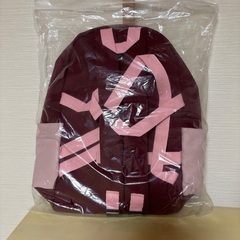 レディース　赤×白×ピンク　かわいいリュック　デイパック　バックパックの画像