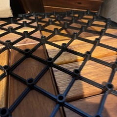 未使用　ウッドパネル　ジョイント式の画像