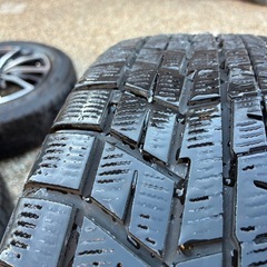 ホンダ フリード スタッドレス　タイヤホイールセット　クロノスCH110 ヨコハマ　アイスガード60 185/65R15の画像