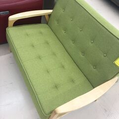 【ジャングルジャングル和歌山店】【Wa3578】2人掛けソファー 中古家具 リユースショップ リサイクルショップ ライト 和歌山市 岩出市 海南市 岬町 和歌山 大阪（の画像