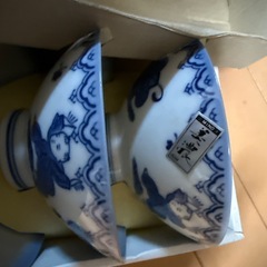 唐子茶碗　唐子　昭和レトロ　茶碗　飯椀　20個セット　新品未使用の画像