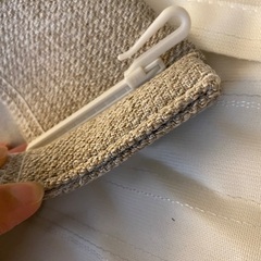 カーテン　ニトリ　デコホーム　遮光2級・花粉キャッチ・遮熱　グレージュの画像