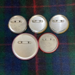 阪神タイガース　中野拓夢選手　佐藤輝明選手　缶バッジ　カード　ドアプレートの画像