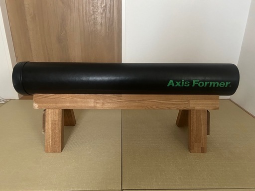 Axis Former ストレッチポール（ロング）＋木製特注台 セット