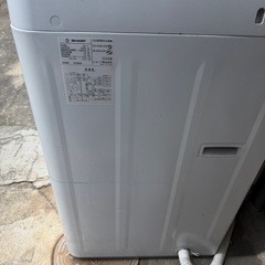シャープ洗濯機の画像
