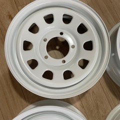 ジムニーホワイトホイール１６インチの画像