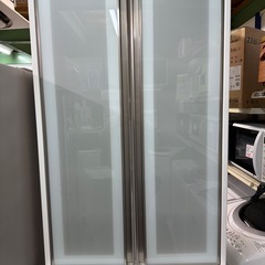 実売7万 食器棚 ダイニングボード　幅70 奥45 高さ201cm(アルミナ2 70DB WH)の画像