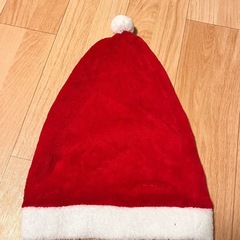 110★赤いサンタコスチュームと帽子セット★サンタコスの画像
