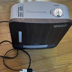 セミラミックファンヒーター　山善の画像