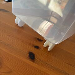 米びつ　5キロ用　キャスター付きの画像