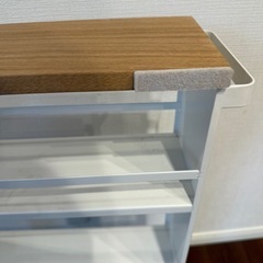 棚　隙間収納ワゴン　の画像