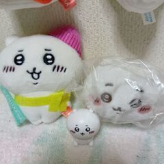 ちいかわ　ミニぬいぐるみ4個＆ミニミニフィギュアの画像