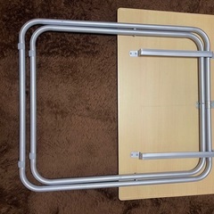 折りたたみ可能　パソコン机　ひとりご飯の画像