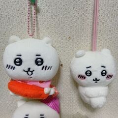 ちいかわ　ミニぬいぐるみ4個＆ミニミニフィギュアの画像