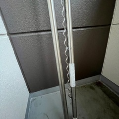 【取引済】物干し竿　2本　売りますの画像