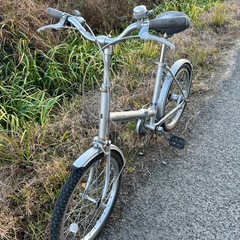 折りたたみ自転車20インチ現状の画像