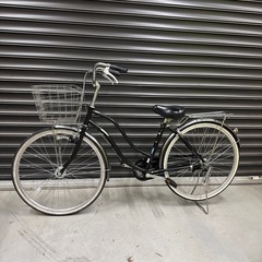 26インチ　オートライト付き自転車の画像