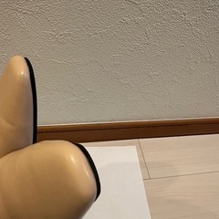 韓国　パンプス　ヒール　チャンキー　サンダル　24.5の画像