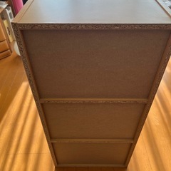 木目調カラーボックスの画像