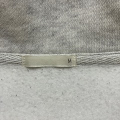 GUジップアップトレーナー Mの画像