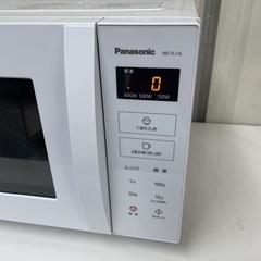 R484 ☀️ 2023年製の高年式♪ Panasonic フラット電子レンジ （22L / ヘルツフリー）NE-FL1A ⭐ 動作確認済 ⭐ クリーニング済の画像