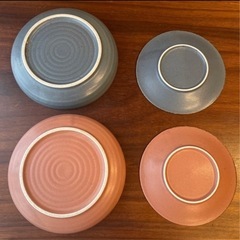 食器　皿　4枚セット　電子レンジ可　食洗機可能の画像