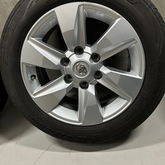 プラド 後期 純正 17インチホイール.タイヤセット　ハイエースなどの画像