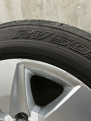 プラド 後期 純正 17インホイール.タイヤセット　ハイエースなど