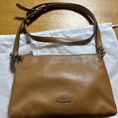 coach ショルダーバッグ　茶の画像