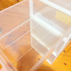 【対面不要】無印良品 ポリプロピレン収納ケース 3つまとめての画像